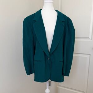 L.L. Bean Women's Deep Teal Blazer